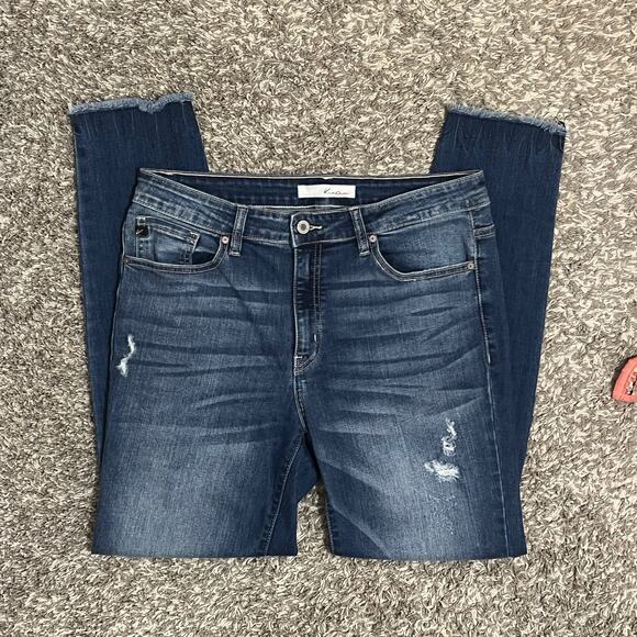 Kan Can (31) Annalise Skinny Distressed Scissor Hem Jeans - Stitch Fix Pants - Picture 13 of 13